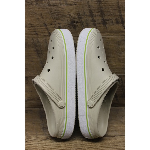 Crocs Off Court Clog Men\'s 11 Off White‎ Slip On Sandal Casual Comfort Shoes main image 5